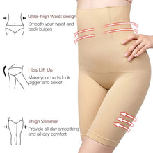 Load image into Gallery viewer, Women’s High Waist Tummy Girdle Shorts