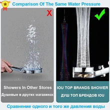Load image into Gallery viewer, رأس دوش مدفوع بالمروحة